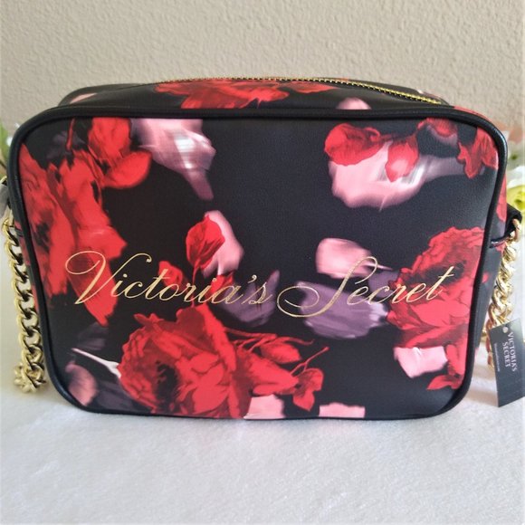 Victoria's Secret Floral Crossbody Bag - NWT - Picture 11 of 12